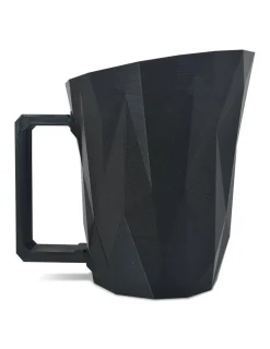 GRANULEBOX - Pelle à granulés de bois noire avec tamis