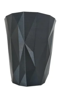 GRANULEBOX - Pelle à granulés de bois noire avec tamis