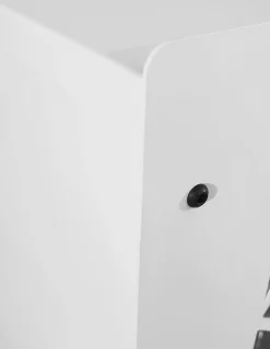 GRANULEBOX - Rangement à pellets avec accessoires arbre blanc 55kg