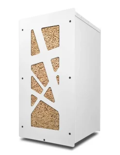 GRANULEBOX - Stockage de granulés de bois 55Kg blanc Archi