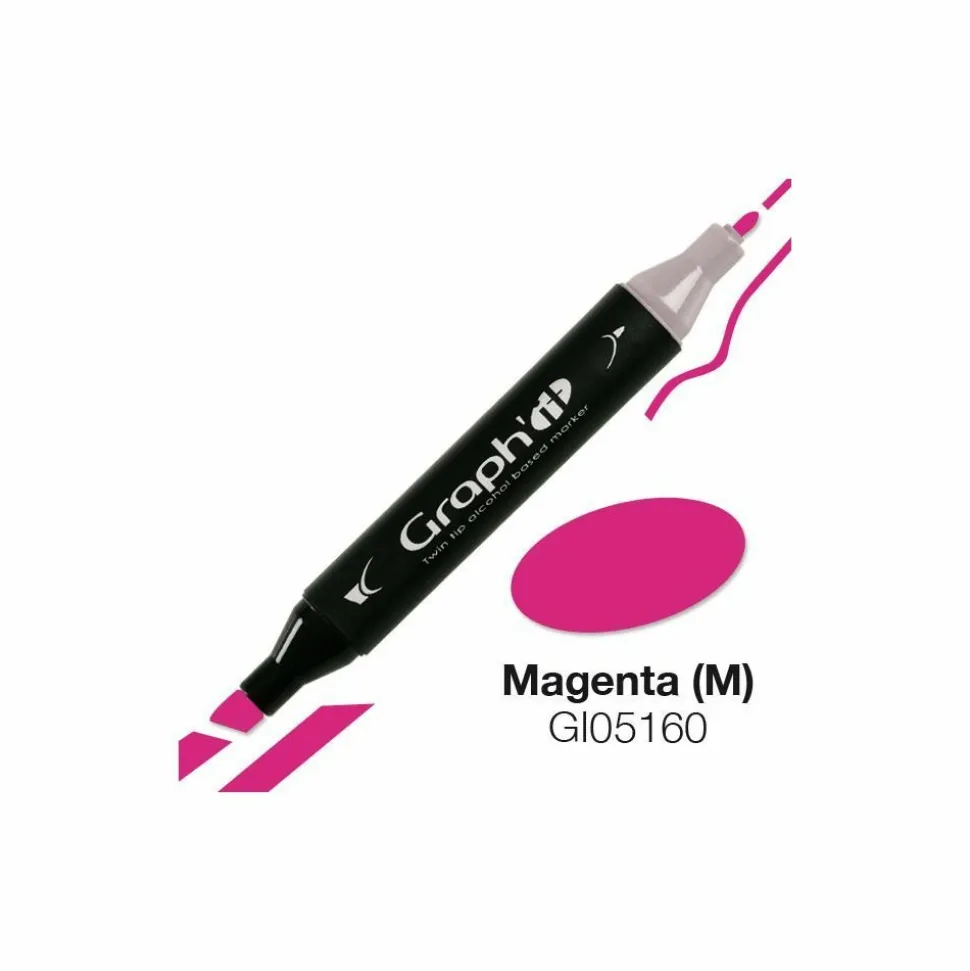 GRAPH'IT - Marqueur graph'it à double pointe - magenta