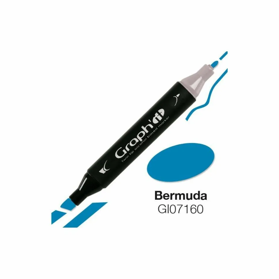 GRAPH'IT - Marqueur graph'it à double pointe - bermudes