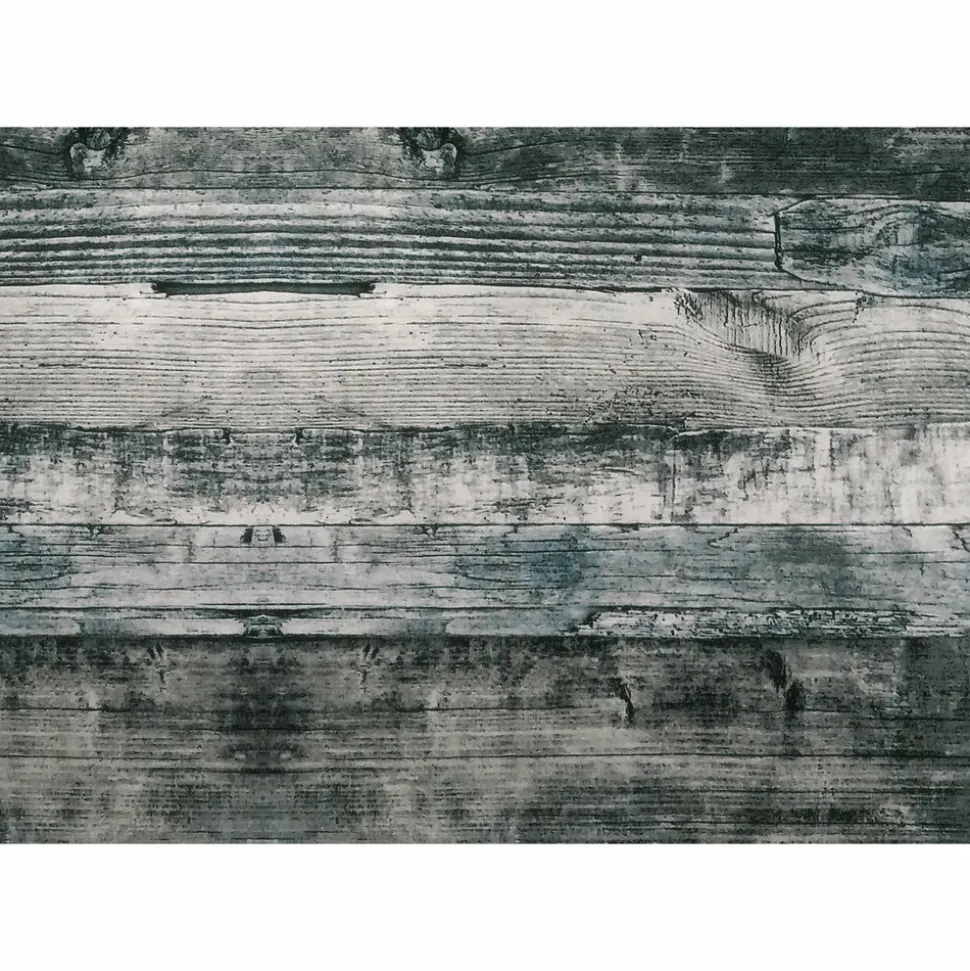 HABITABLE - Adhésif décoratif pour meuble effet planche - 200 x 45 cm - gris