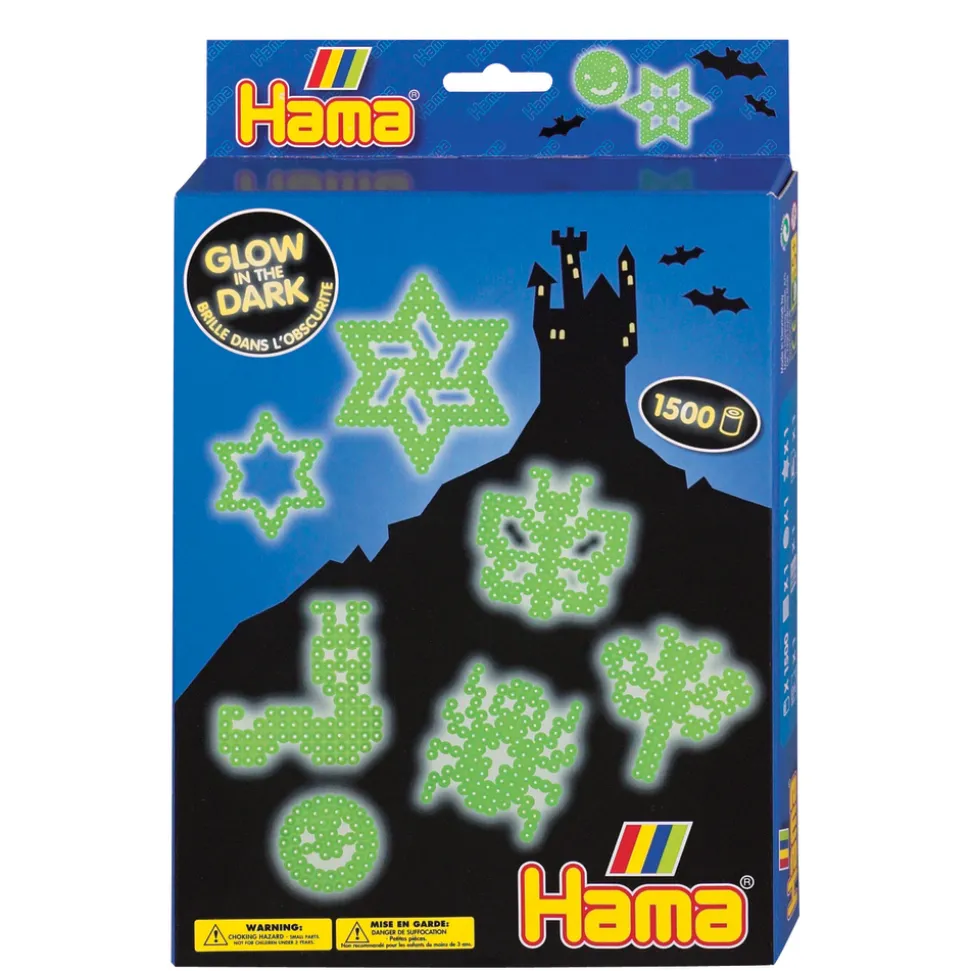 HAMA - Jeu créatif-Midi Boîte PM "Phosphorescente"