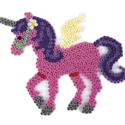 HAMA - Plaque licorne perles plastique midi