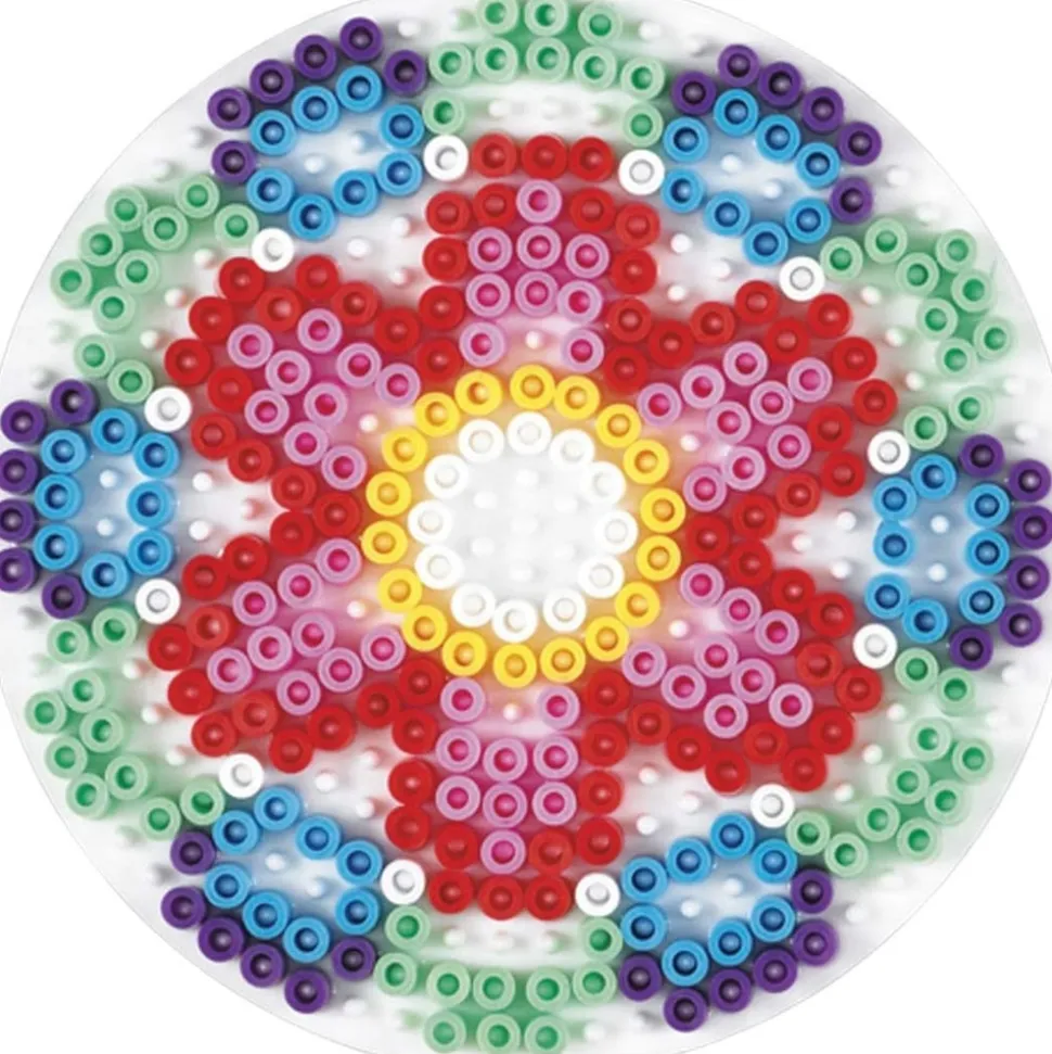 HAMA - Plaque petite ronde perles plastique midi