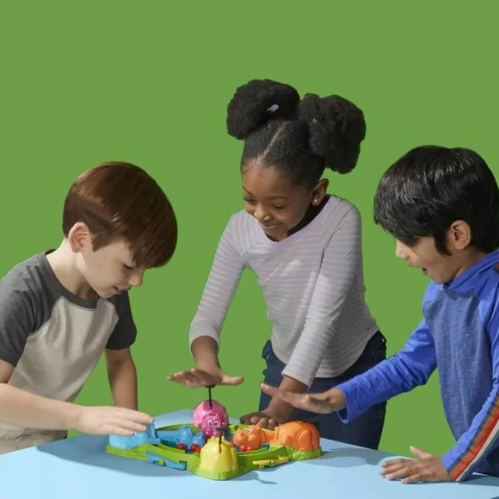 HASBRO - Hippos gloutons, jeu de société enfant, jeu de plateau