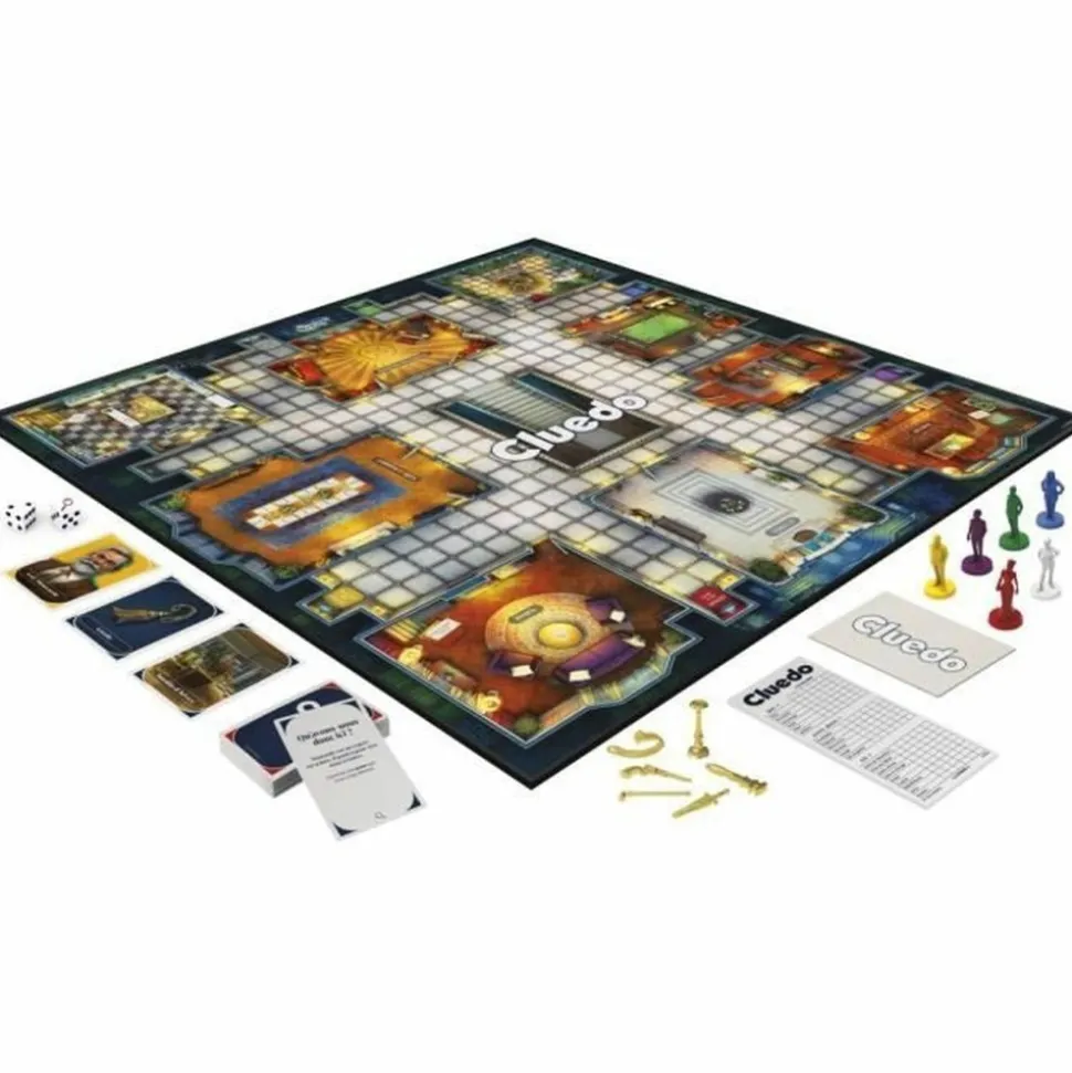 HASBRO GAMING - Cluedo classic refresh de réflexion et stratégie - nouvelle version