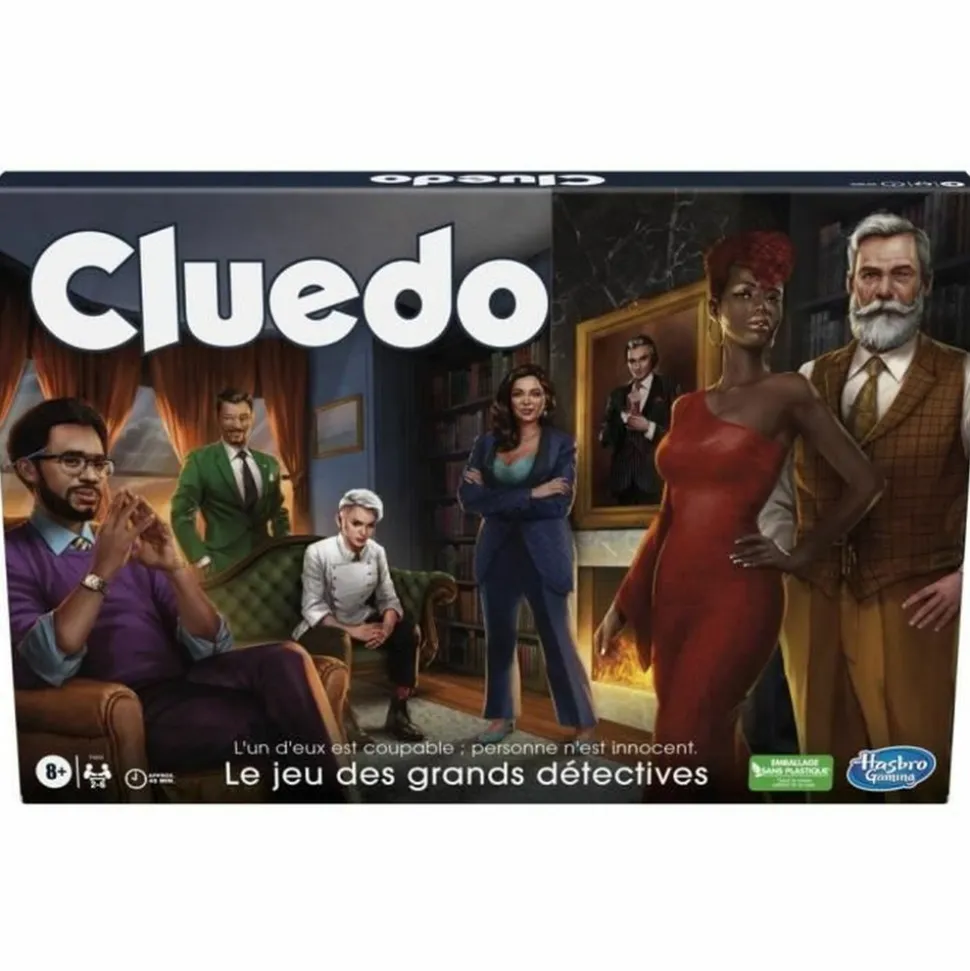HASBRO GAMING - Cluedo classic refresh de réflexion et stratégie - nouvelle version