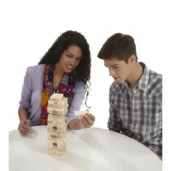 HASBRO GAMING - Jenga classique - blocs en bois massif