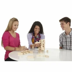 HASBRO GAMING - Jenga classique - blocs en bois massif
