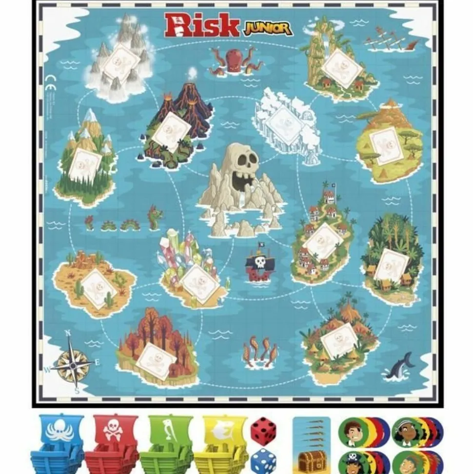 HASBRO GAMING - Risk - introduction pour les enfants au jeu classique