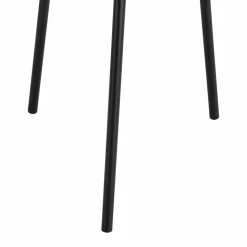 HELLOSHOP26 - Lot de 2 supports de plantes set pots de fleur lot cache-pot ensemble bacs à fleurs vases métal tailles différentes noir 03_0