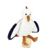 HISTOIRE D'OURS - Peluche mouette blanche