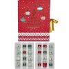 HOME DECO FACTORY - Bougie parfumée, calendrier de l'Avent pour Noël - x24 cases