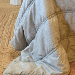 HOME MAISON - Home maison - couvre-lit et taies d'oreiller - effet lin