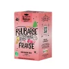 Infusion bio : rhubarbe, gingembre et fraise - 16 sachets