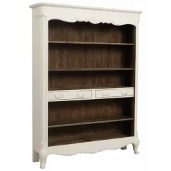 INTERIOR'S - Bibliothèque 2 tiroirs bois blanc - château interior's