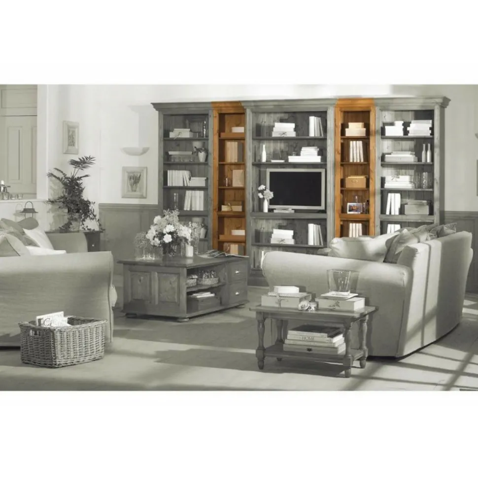 INTERIOR'S - Bibliothèque modulable bois marron - natural interior's