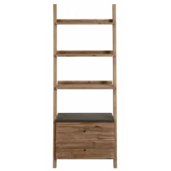 INTERIOR'S - Bibliothèque étagère échelle bois gris - horizon interior's