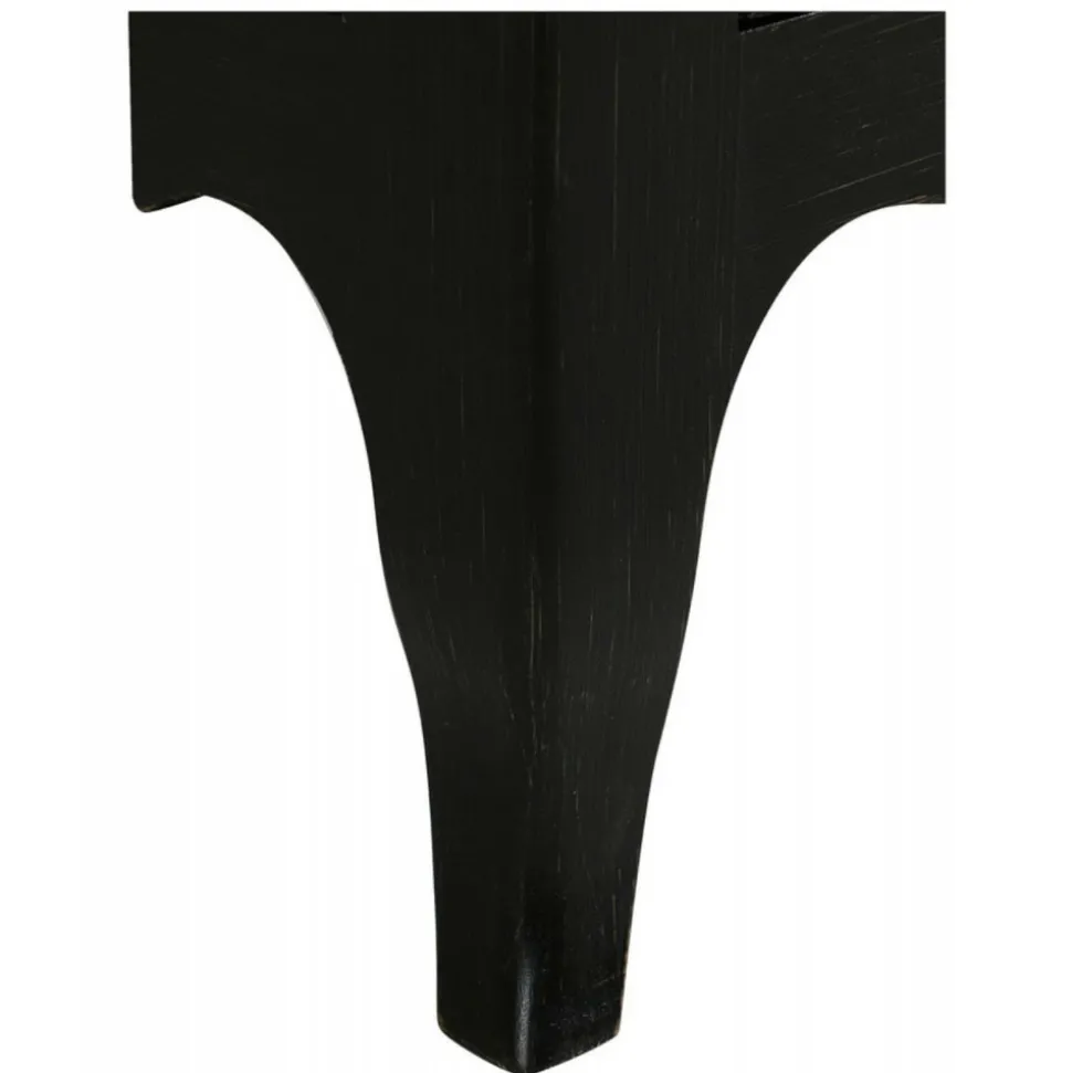 INTERIOR'S - Bibus 1 porte vitrée bois noir - manoir interior's