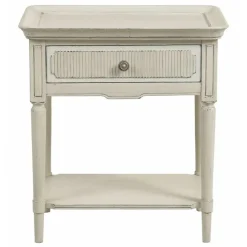 INTERIOR'S - Bout de canapé bois blanc - montaigne interior's