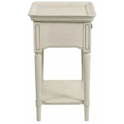 INTERIOR'S - Bout de canapé bois blanc - montaigne interior's