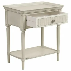 INTERIOR'S - Bout de canapé bois blanc - montaigne interior's