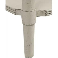 INTERIOR'S - Bout de canapé bois blanc - montaigne interior's