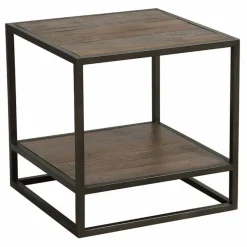 INTERIOR'S - Bout de canapé bois marron - manufacture interior's