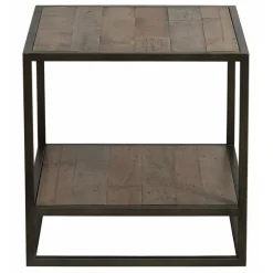 INTERIOR'S - Bout de canapé bois marron - manufacture interior's