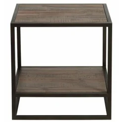 INTERIOR'S - Bout de canapé bois marron - manufacture interior's