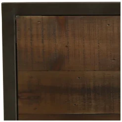 INTERIOR'S - Bout de canapé bois marron - manufacture interior's