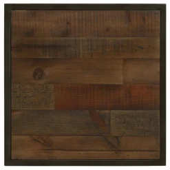 INTERIOR'S - Bout de canapé bois marron - manufacture interior's