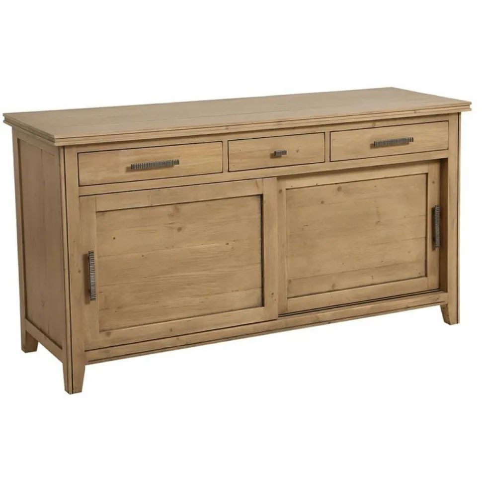 INTERIOR'S - Buffet bas 2 portes bois marron - initiale interior's