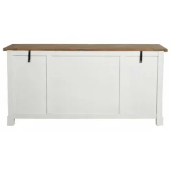 INTERIOR'S - Buffet bas 4 portes bois blanc - rivages interior's