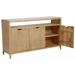 INTERIOR'S - Buffet bas 3 tiroirs bois beige - tallinn interior's
