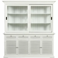 INTERIOR'S - Buffet bois blanc - vénitiennes interior's