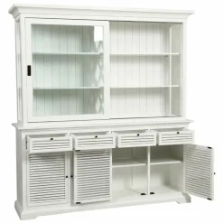 INTERIOR'S - Buffet bois blanc - vénitiennes interior's