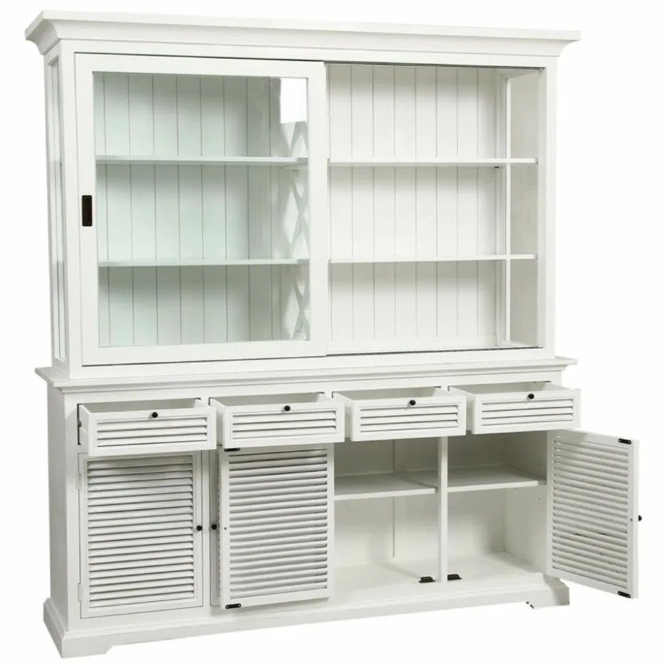 INTERIOR'S - Buffet bois blanc - vénitiennes interior's