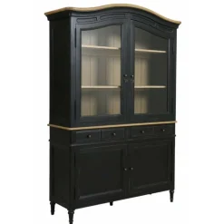 INTERIOR'S - Buffet bois noir - manoir interior's