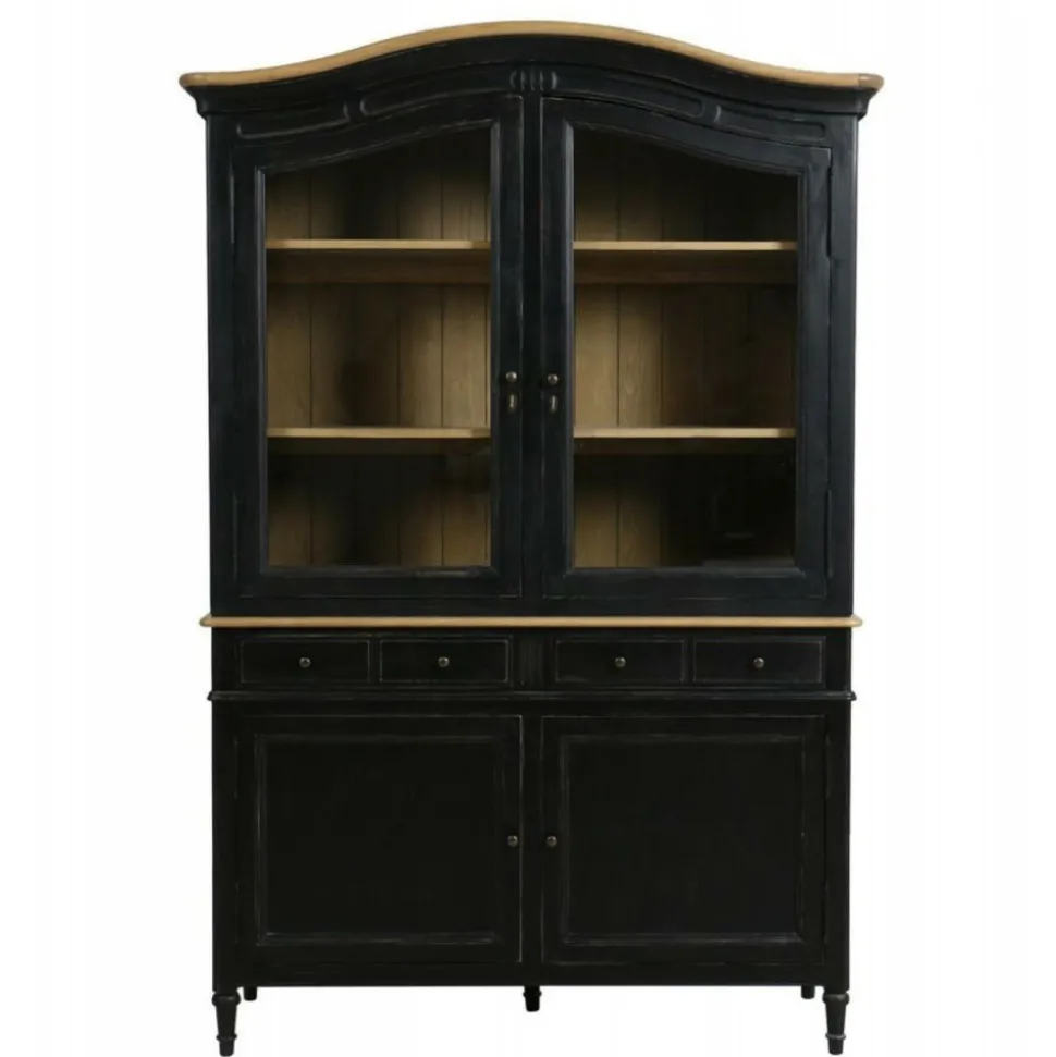 INTERIOR'S - Buffet bois noir - manoir interior's