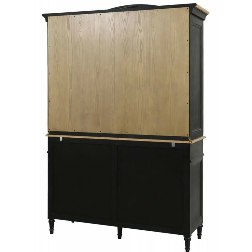 INTERIOR'S - Buffet bois noir - manoir interior's