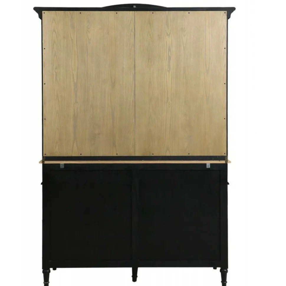 INTERIOR'S - Buffet bois noir - manoir interior's