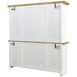 INTERIOR'S - Buffet vaisselier bois blanc - rivages interior's