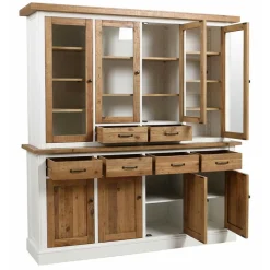 INTERIOR'S - Buffet vaisselier bois blanc - rivages interior's