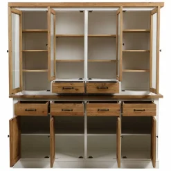 INTERIOR'S - Buffet vaisselier bois blanc - rivages interior's