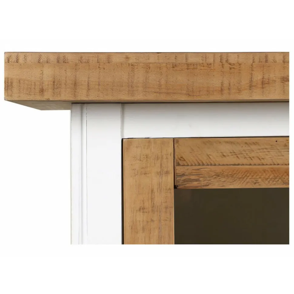 INTERIOR'S - Buffet vaisselier bois blanc - rivages interior's