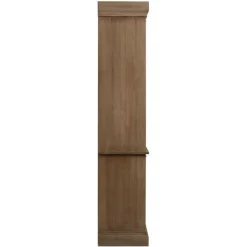 INTERIOR'S - Buffet vitré bois beige - demeure interior's