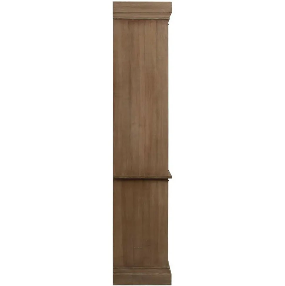 INTERIOR'S - Buffet vitré bois beige - demeure interior's